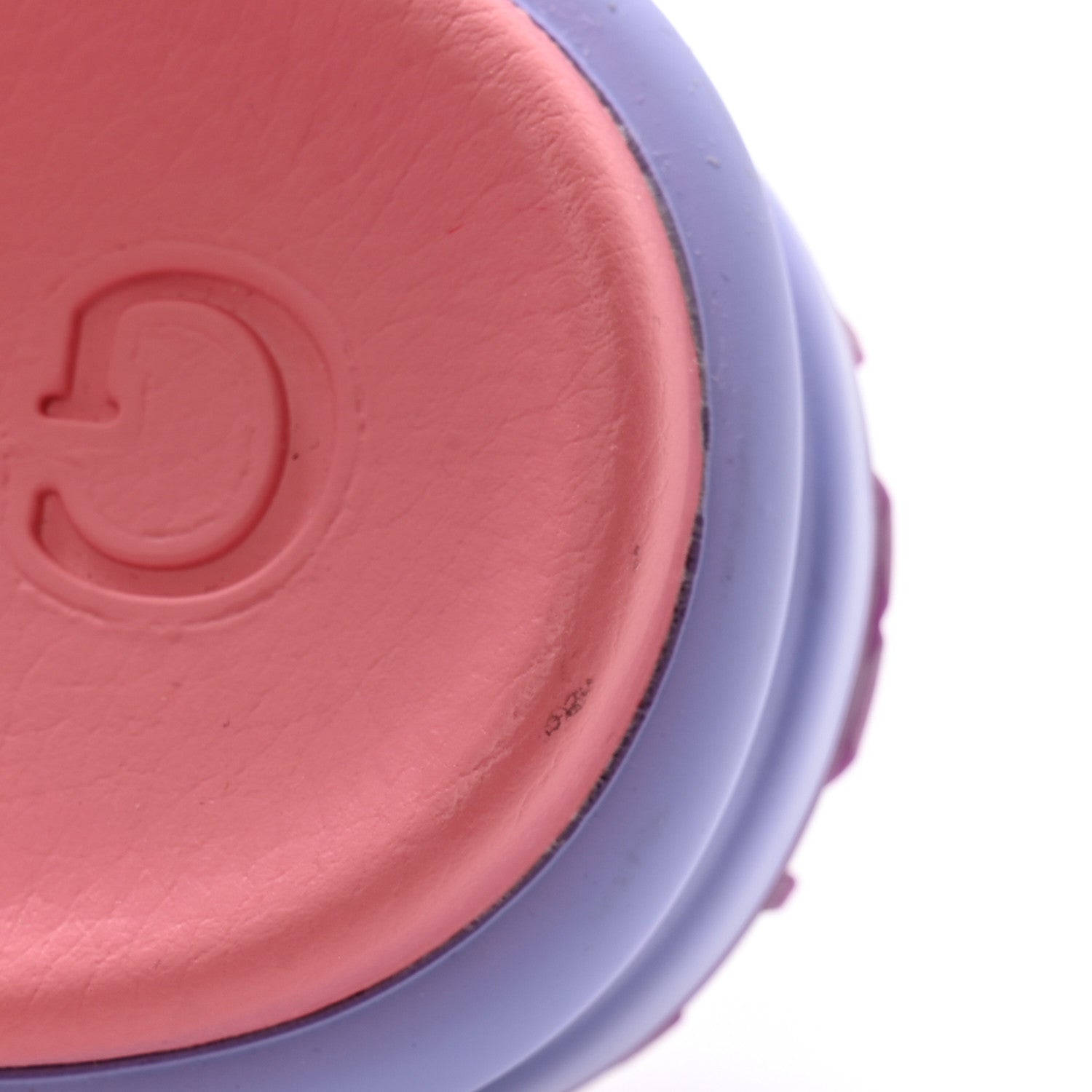 Gucci Soft Rubber Womens Interlocking G Platform 42mm Slide Sandals 36 Sugar Pink 10 of 12