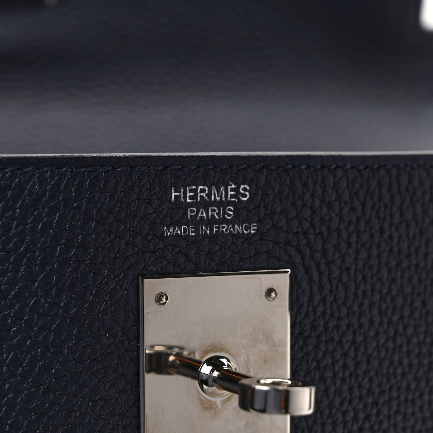 Hermes Togo Kelly Retourne 32 Bleu Nuit 6 of 8