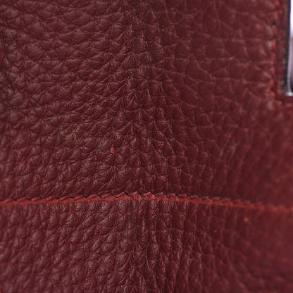 Hermes Fjord HAC Birkin 45 Rouge H 36 of 43
