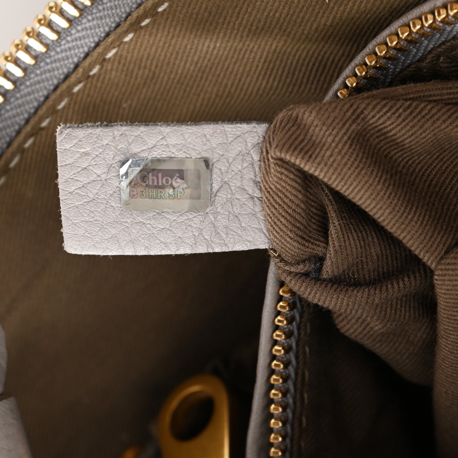 Chloe Calfskin Medium Marcie Satchel Cashmere Grey 8 of 11