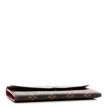 Louis Vuitton Monogram Emilie Wallet Fuchsia 4 of 12