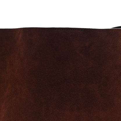 Mansur Gavriel Suede Everyday Cabas Tote Chocolate 7 of 10