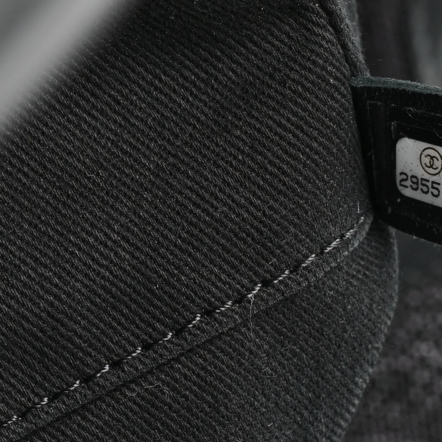 Chanel Mixed Fibers Calfskin Striped Medium Deauville Black 7 of 14