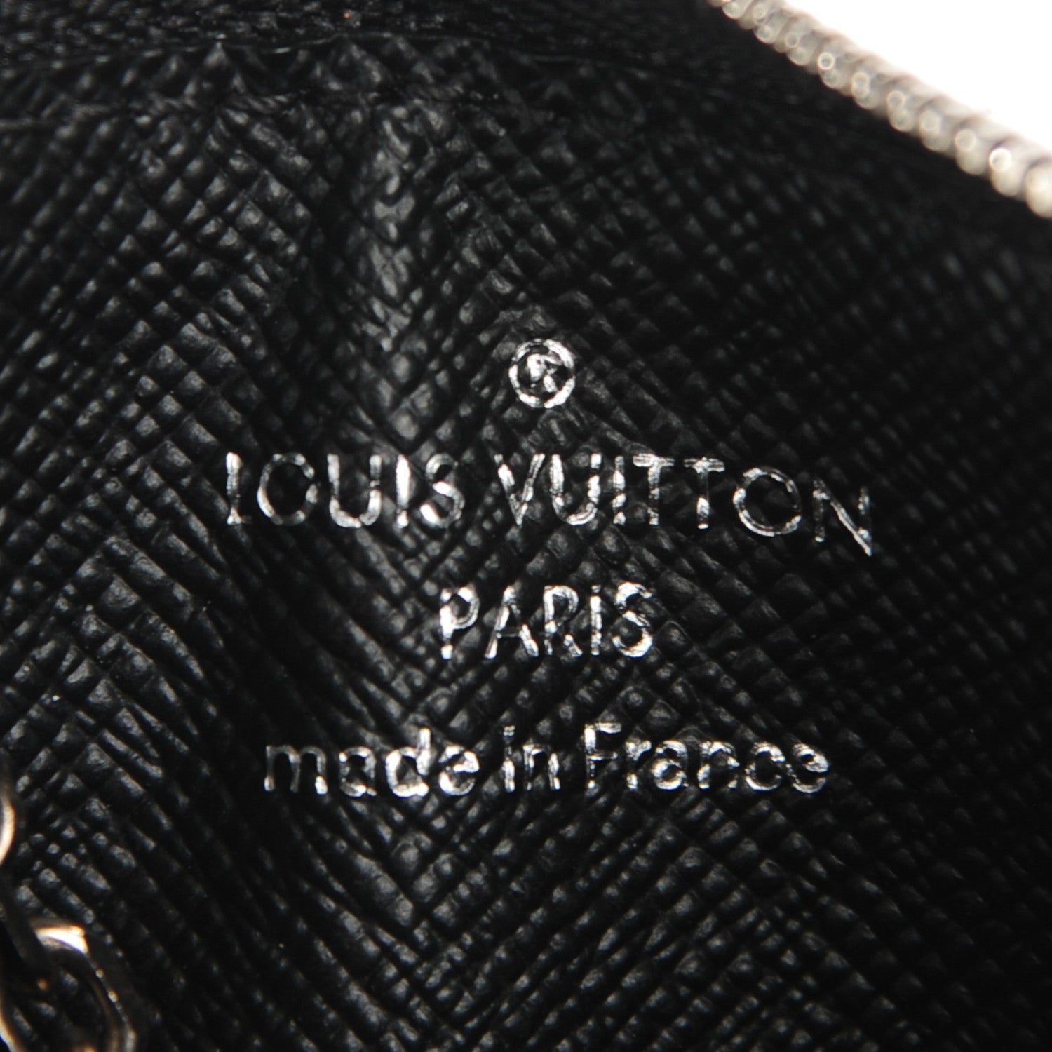 Louis Vuitton Epi Key Pouch Black 6 of 7