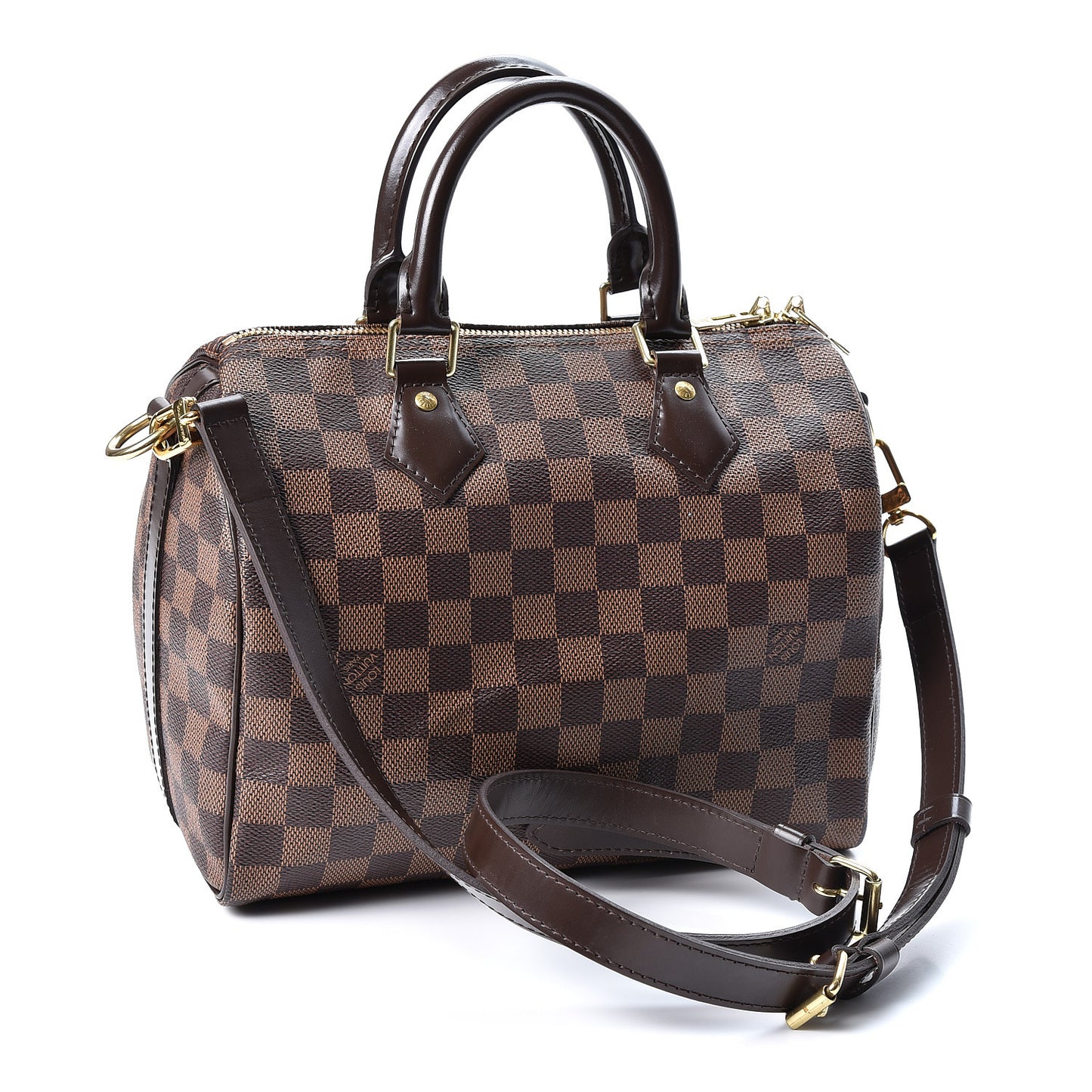 Damier Ebene Speedy Bandouliere 25