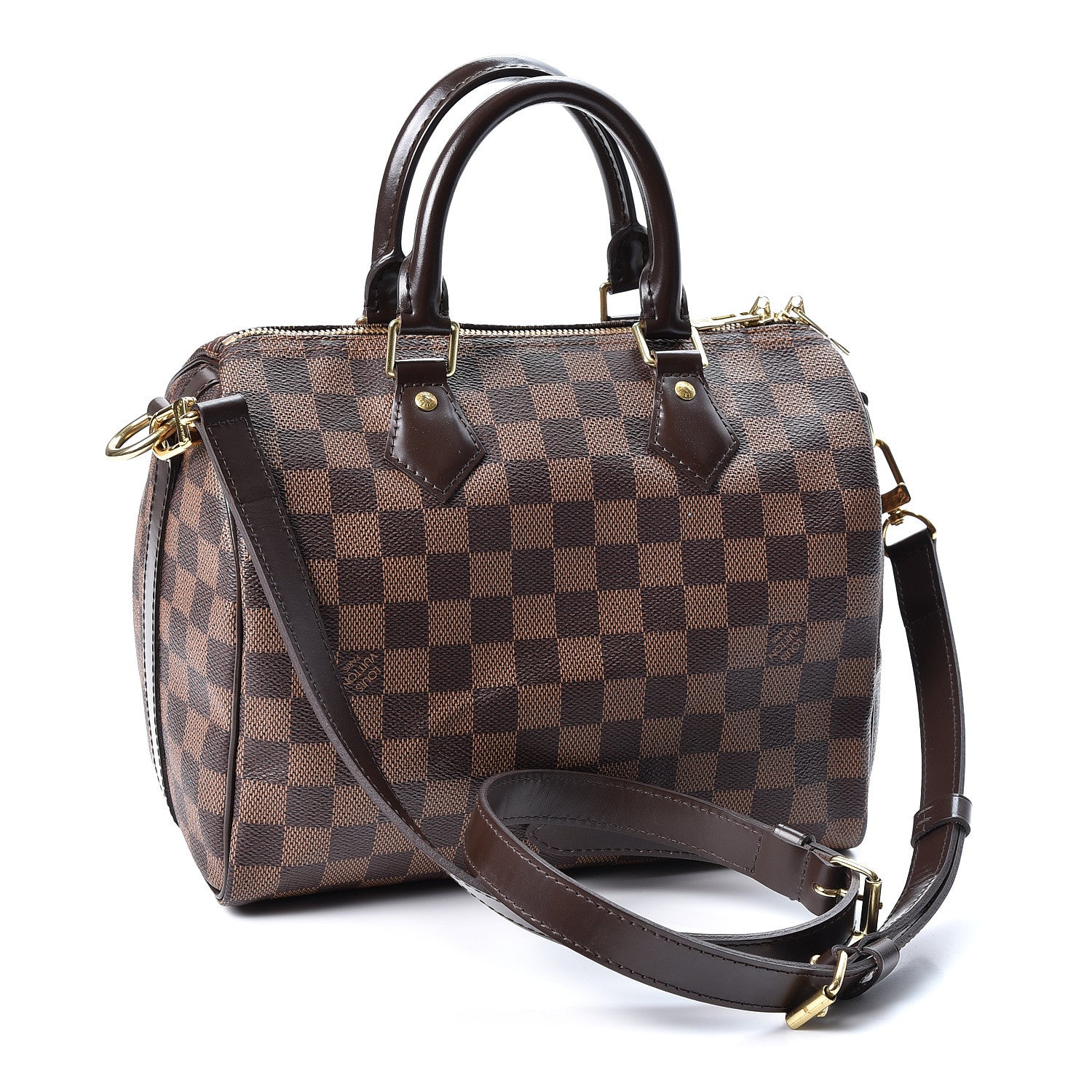 Louis Vuitton Damier Ebene Speedy Bandouliere 25 2 of 9