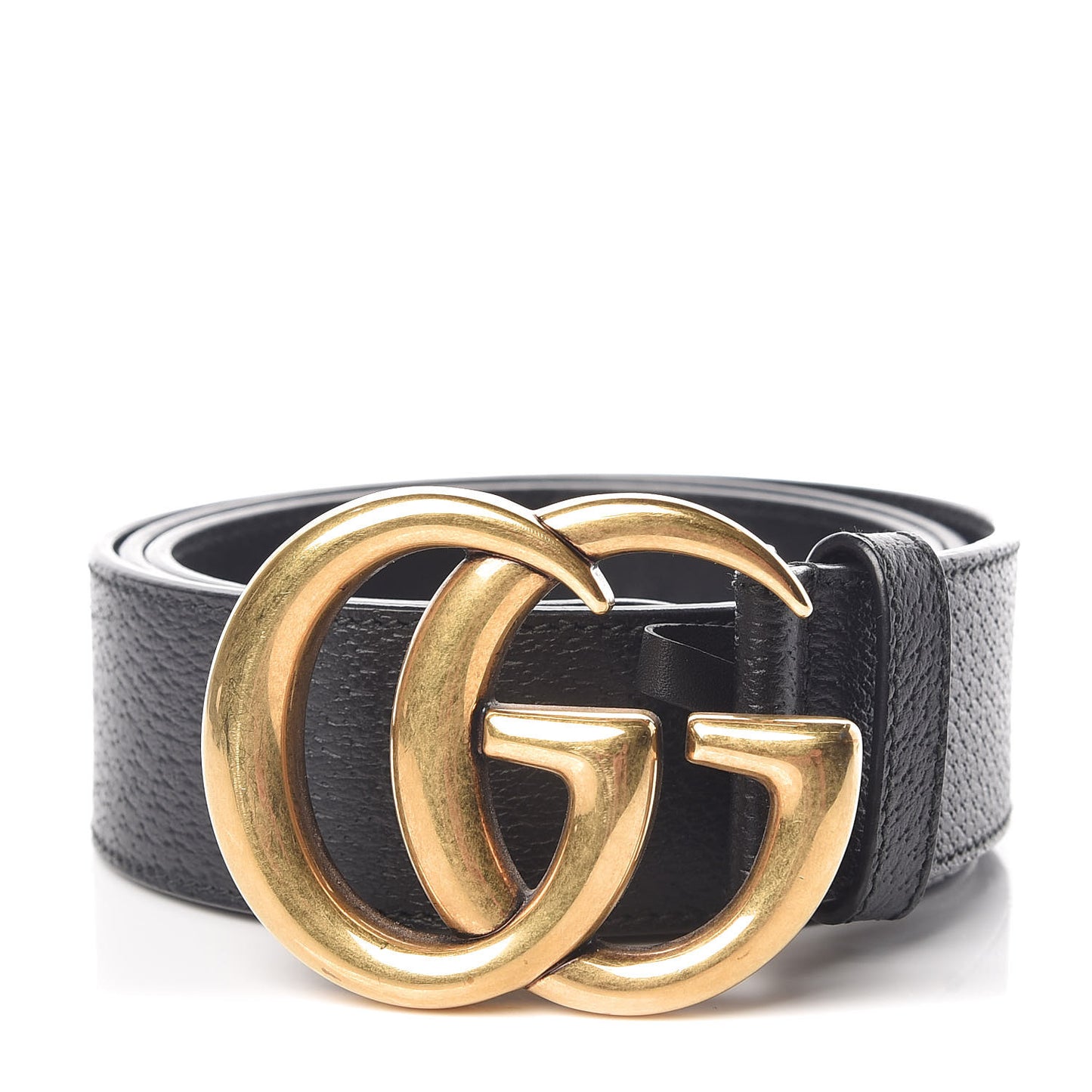Textured Calfskin Double G 40mm Belt 95 38 Black
