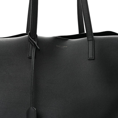 Saint Laurent Calfskin Large Shopping Tote Black 9 of 13