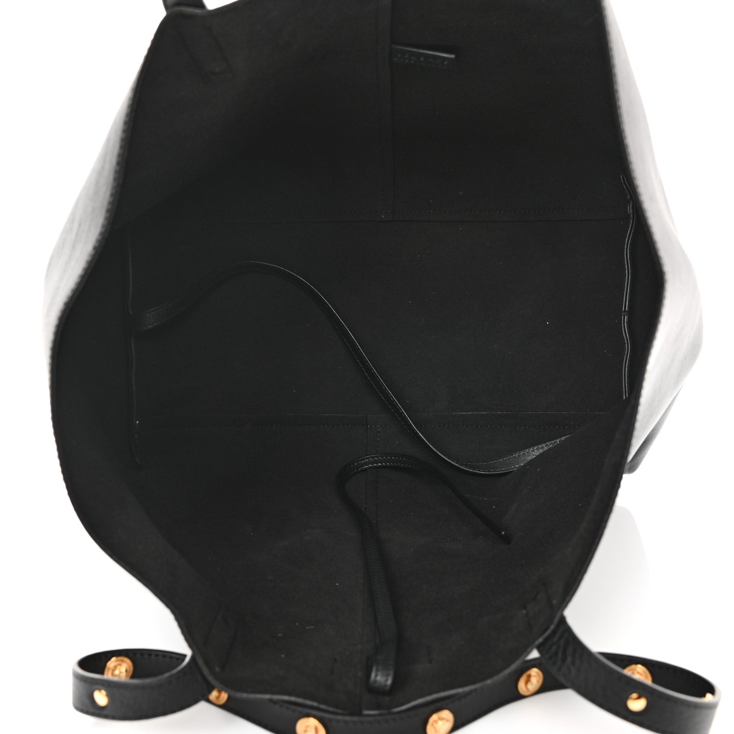 Calfskin Palazzo Tote Black