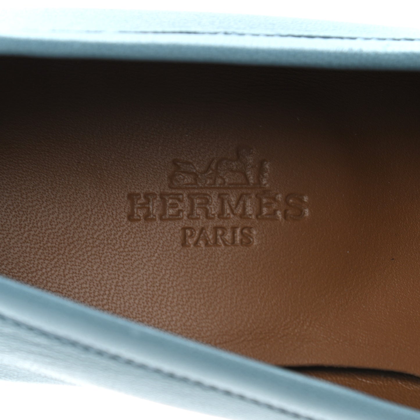 Goatskin Paris Loafers 37 Bleu Dorset
