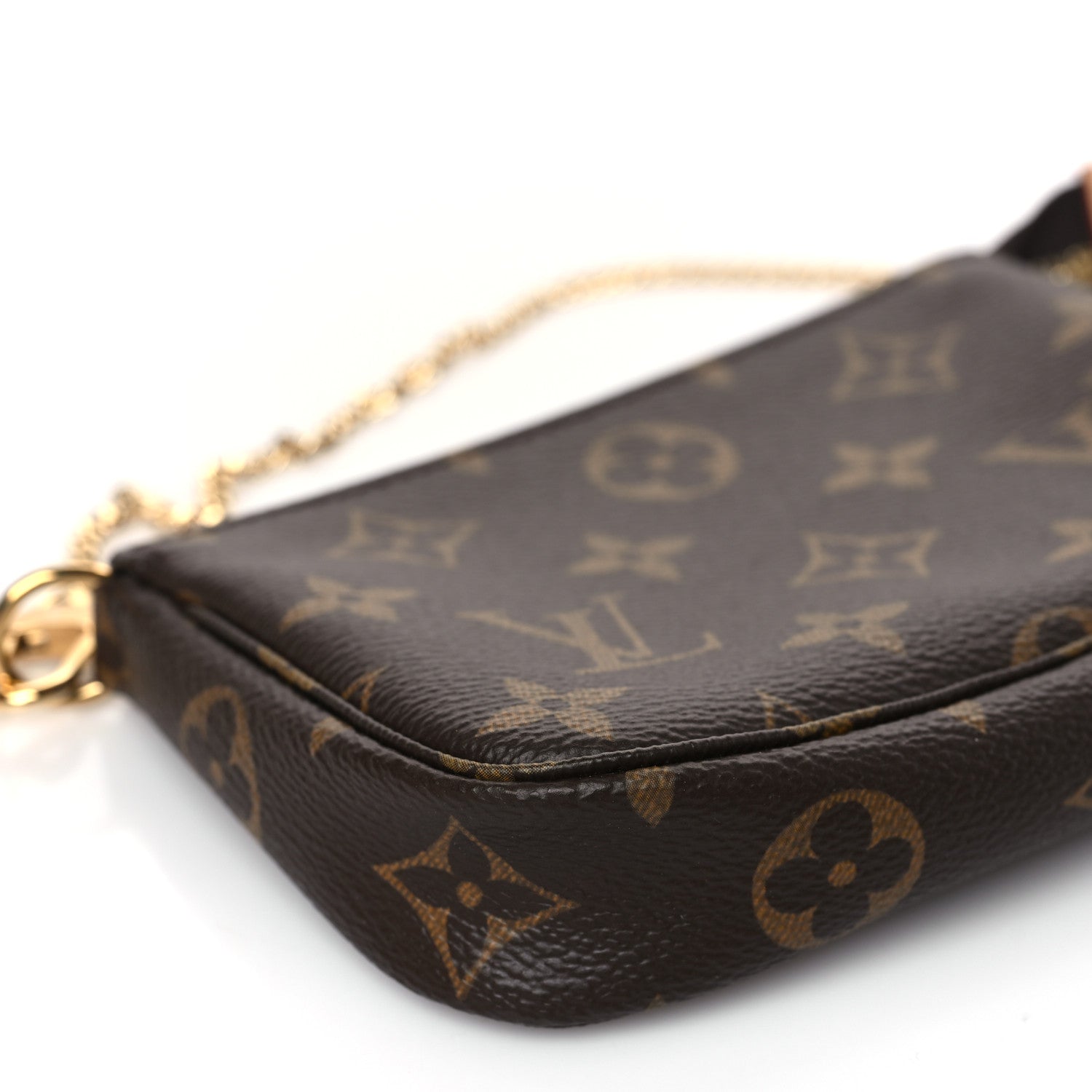 Louis Vuitton Monogram Mini Pochette Accessories 7 of 9