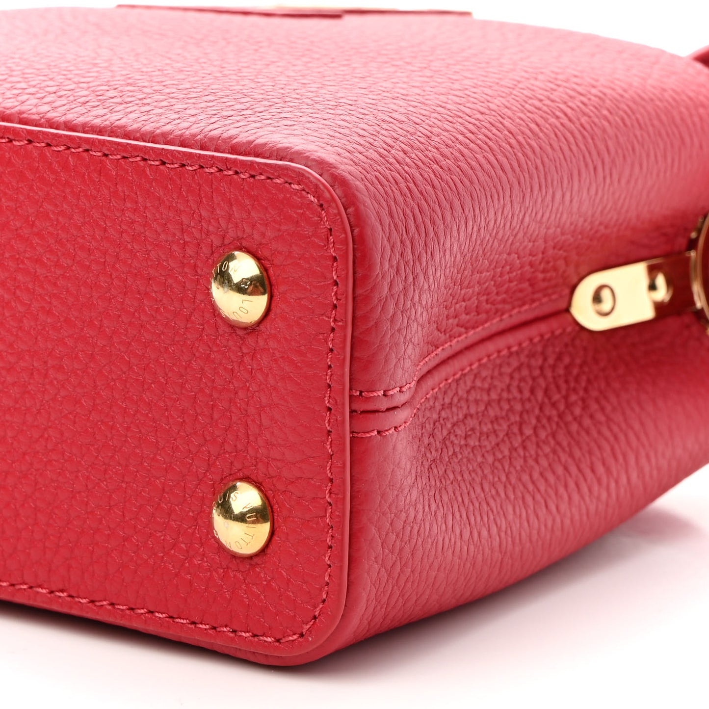 Taurillon Mini Capucines Scarlet