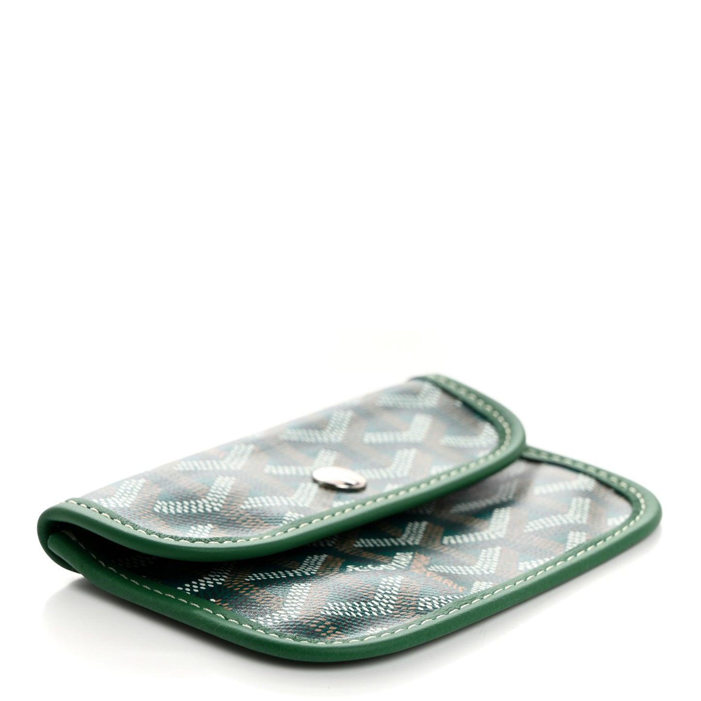 Goyardine Mini Anjou Pouch Green
