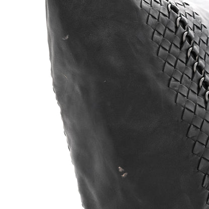 Bottega Veneta Lambskin Intrecciato Tote Black 16 of 16