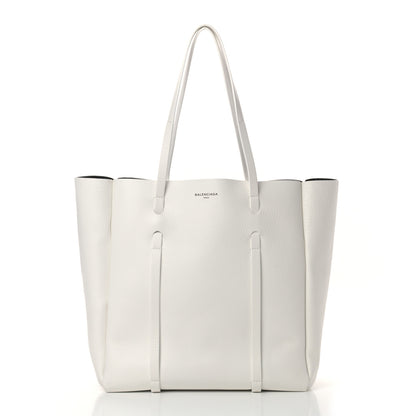 Balenciaga Veau Baltimore Double Sided Small Everyday Tote Optic White Black 3 of 12