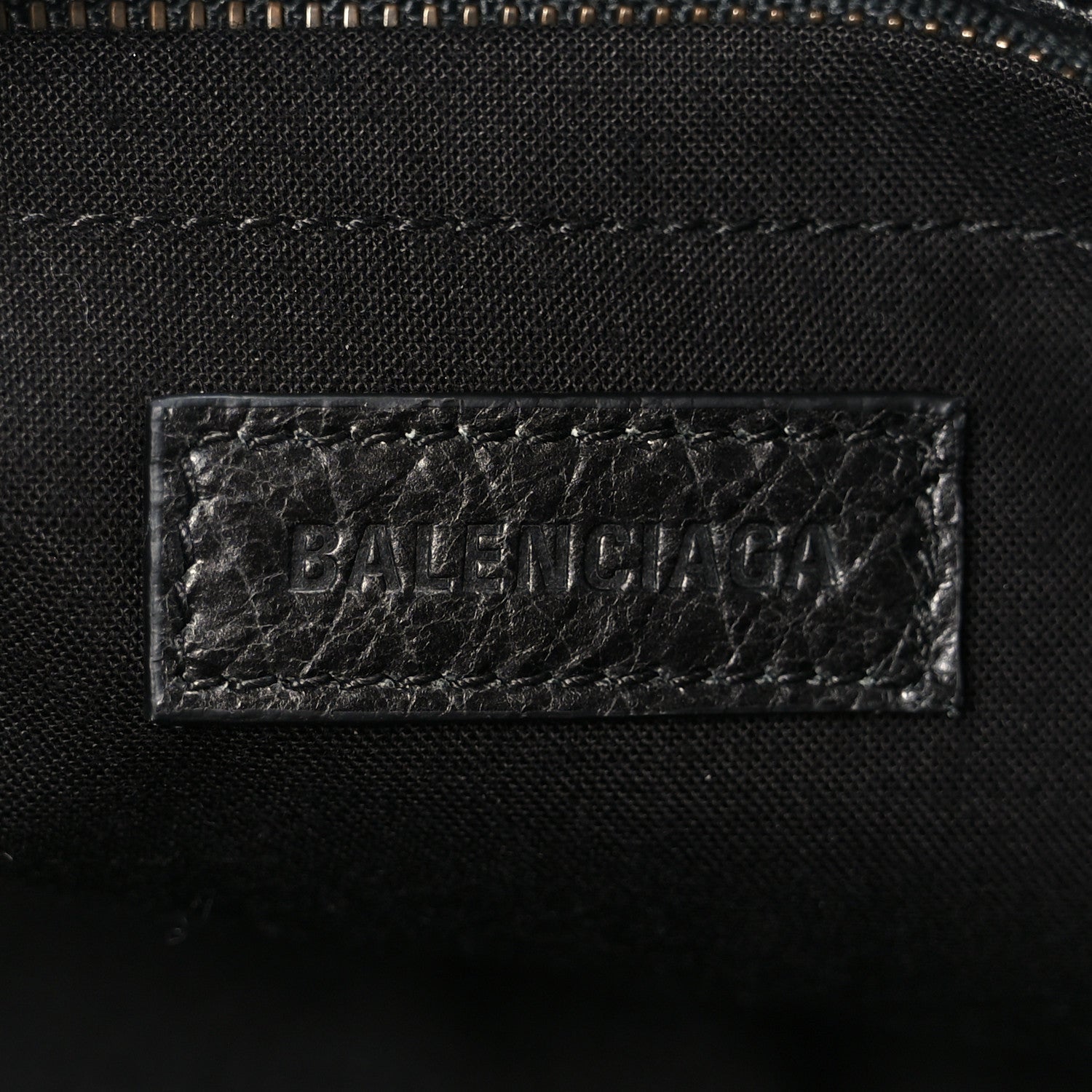 Balenciaga Agneau Arena Classic Hardware East West Le City Black 6 of 10