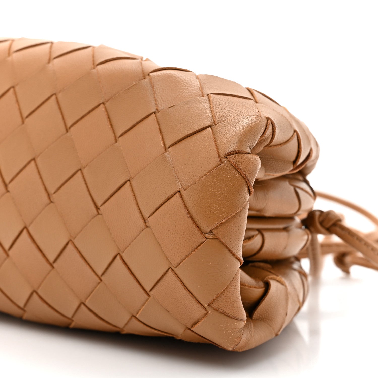 Bottega Veneta Nappa Intrecciato The Mini Pouch Carmel 9 of 10