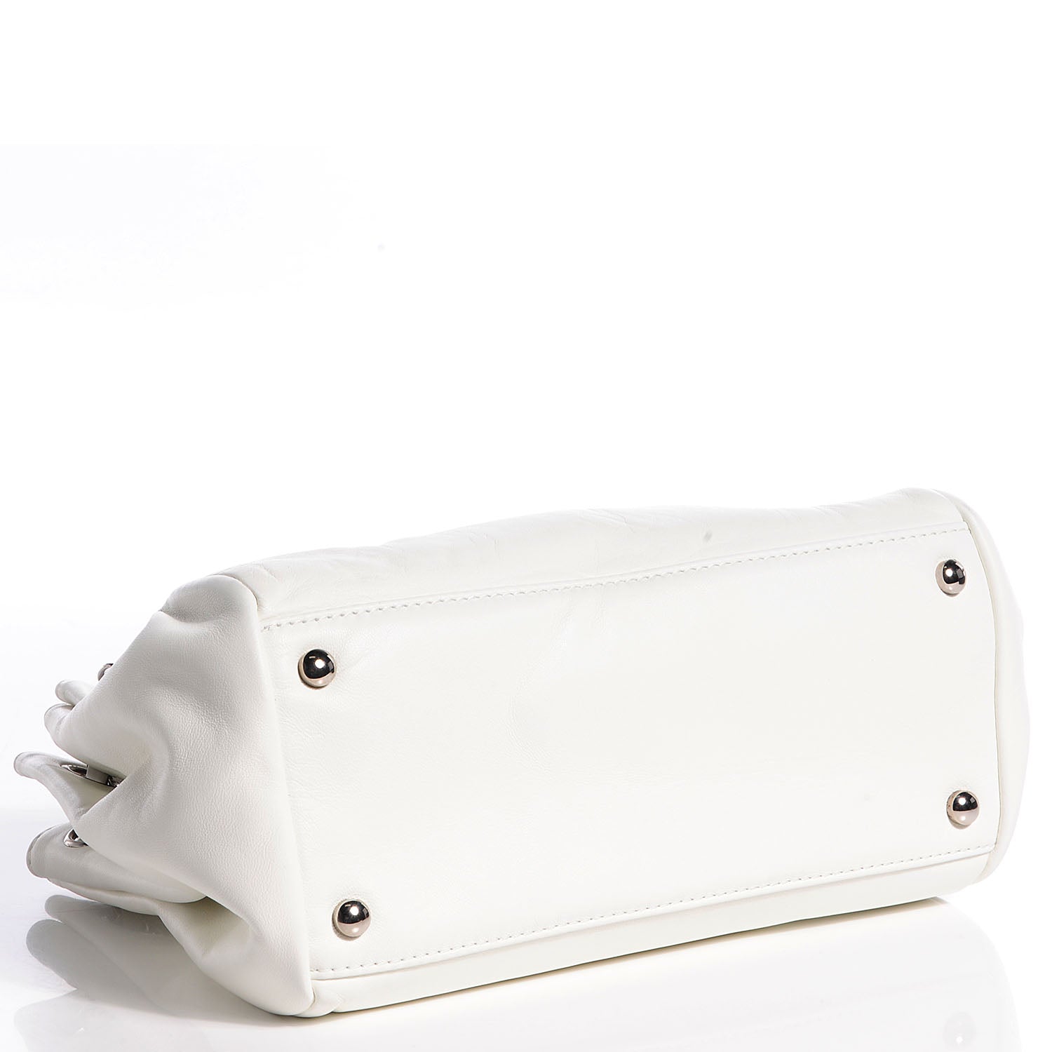 Chanel Lambskin Sensual Medium Flap White 4 of 8