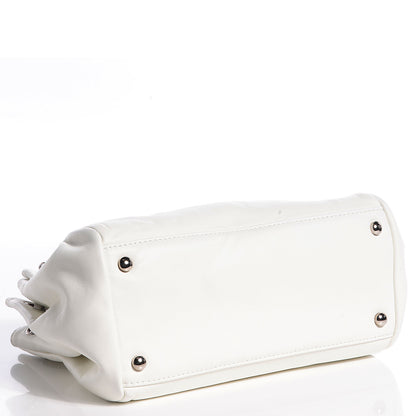 Chanel Lambskin Sensual Medium Flap White 4 of 8