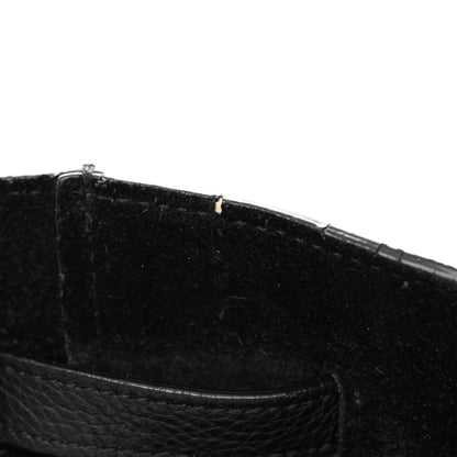 Celine Soft Grained Calfskin Medium Belt Cabas Phantom Black 10 of 13