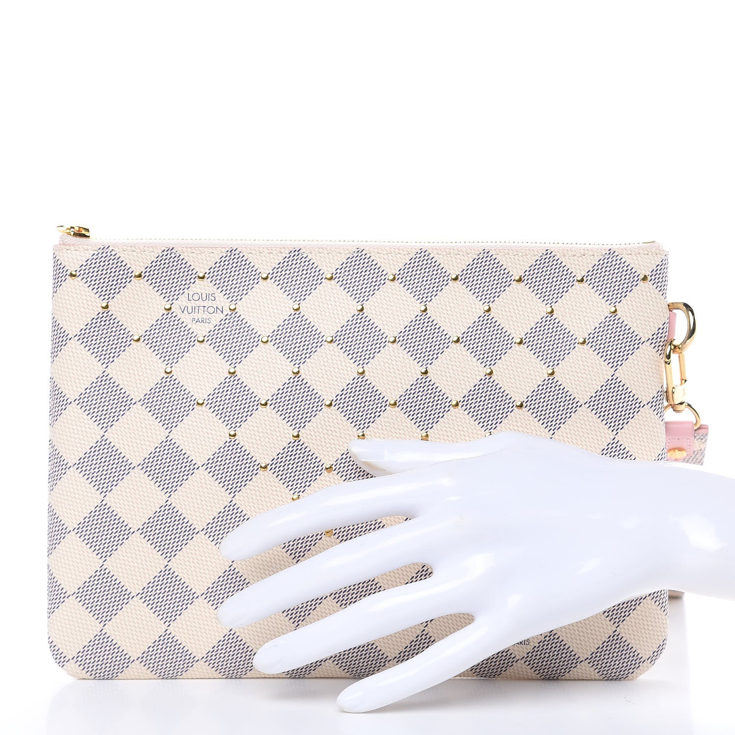 Louis Vuitton Damier Azur City Pouch 2 of 7