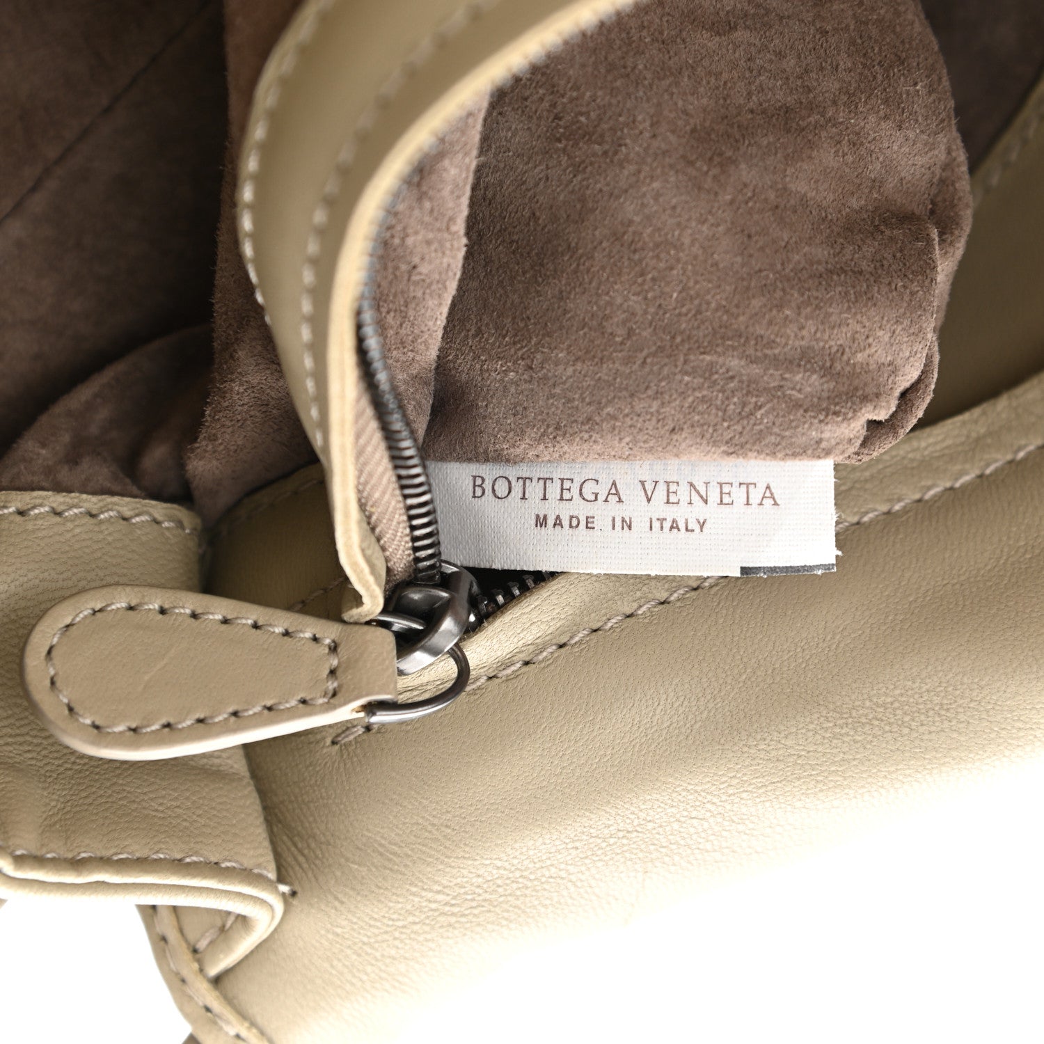 Bottega Veneta Nappa Intrecciato Mini Flap Crossbody Porridge 7 of 11