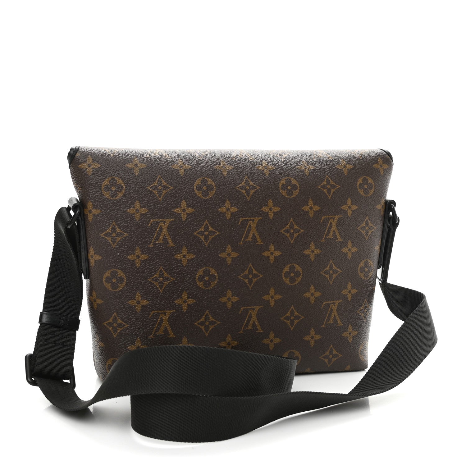 Louis Vuitton Monogram Macassar Magnetic Messenger 3 of 9