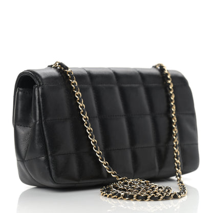 Chanel Lambskin Quilted Mini Chocolate Bar Flap Black 3 of 12