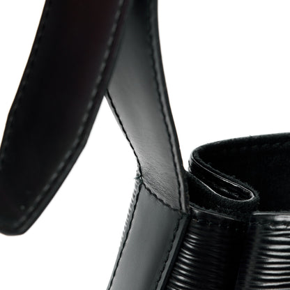 Louis Vuitton Epi Sac D'epaule Black 10 of 14