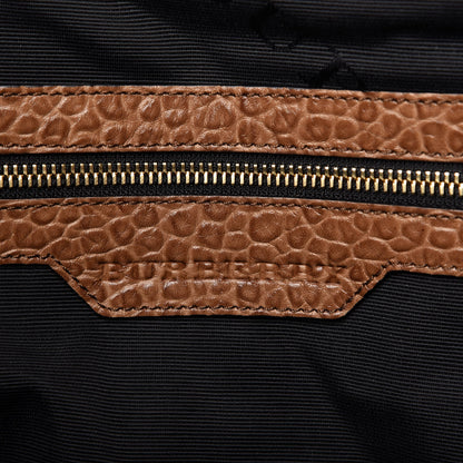 Burberry Signature Grain Suede Medium Callaghan Tote Camel 8 of 11