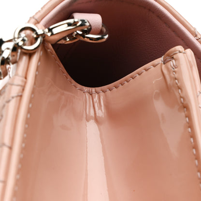 Christian Dior Patent Cannage Miss Dior Promenade Pouch Pink 15 of 16