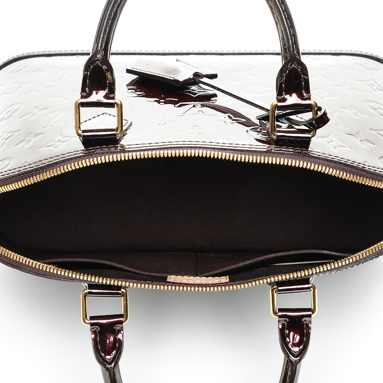 Louis Vuitton Vernis Alma PM Amarante 5 of 6