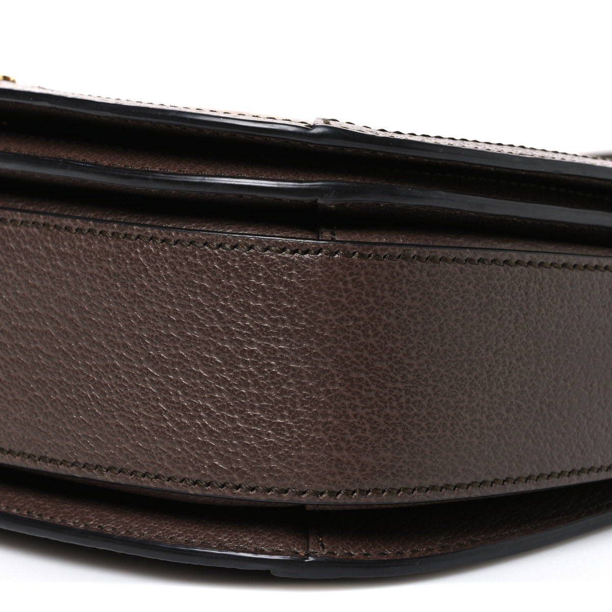 Gucci GG Supreme Monogram Web Small Ophidia Flap Messenger Bag Brown 9 of 9