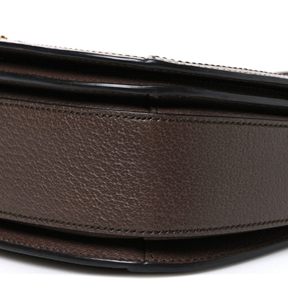 Gucci GG Supreme Monogram Web Small Ophidia Flap Messenger Bag Brown 9 of 9