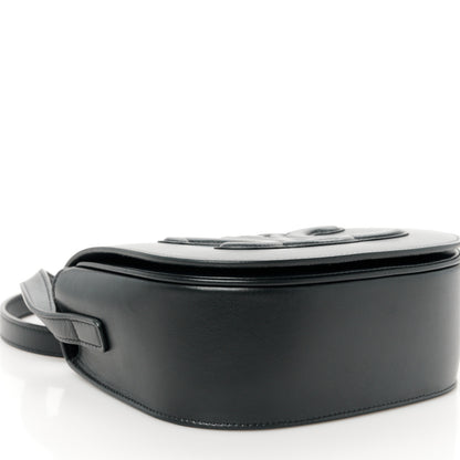 Celine Smooth Calfskin Cuir Triomphe Folco Crossbody Bag Black 10 of 12