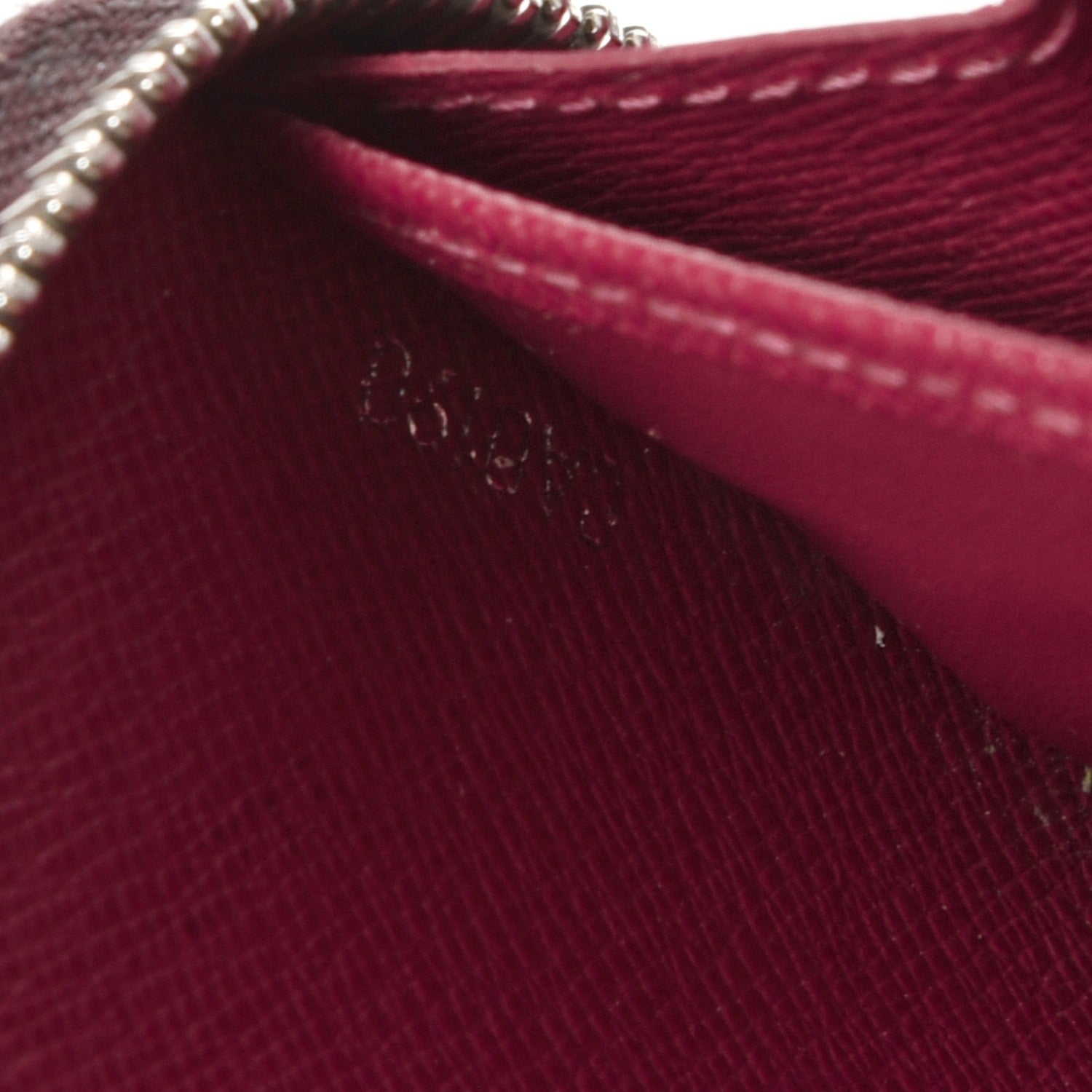 Louis Vuitton Epi Zippy Wallet Cassis 7 of 16