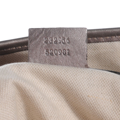 Gucci Metallic Guccissima Large GG Twins Tote Mauve 8 of 8