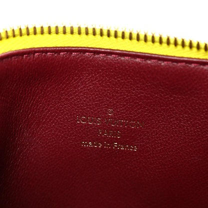 Louis Vuitton Lambskin Embossed Monogram Coussin PM Vert Acide 6 of 11