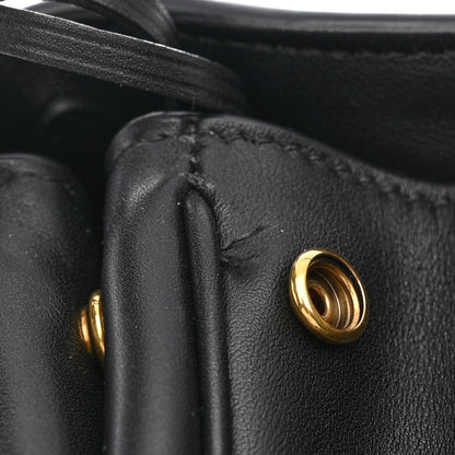 Balenciaga Natural Smooth Calfskin Small Rodeo Top Handle Handbag Black 10 of 11