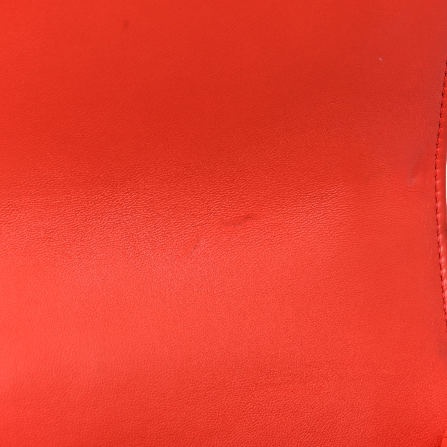 Lambskin Stingray Quilted Small Boy Flap Orange