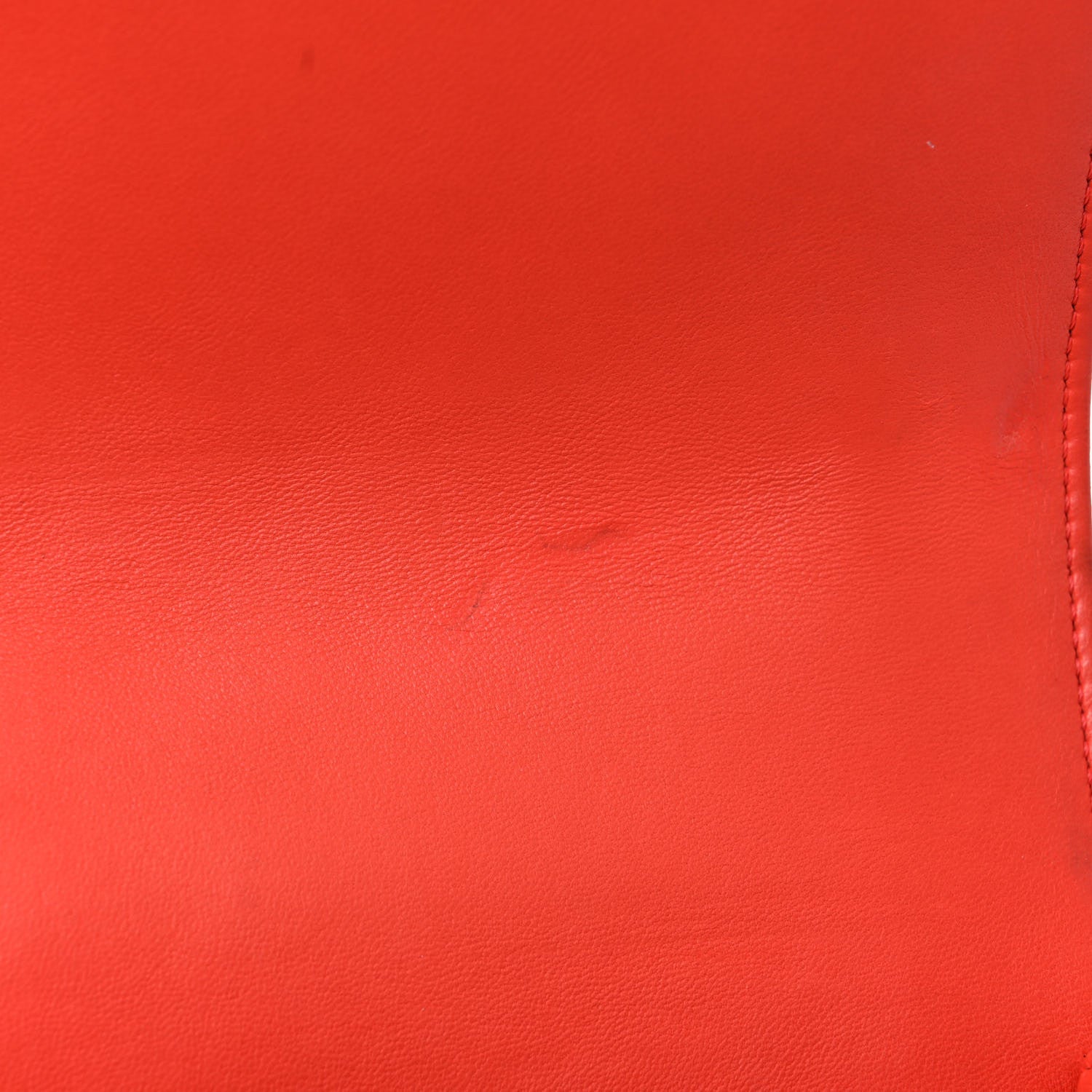 Chanel Lambskin Stingray Quilted Small Boy Flap Orange 12 of 20