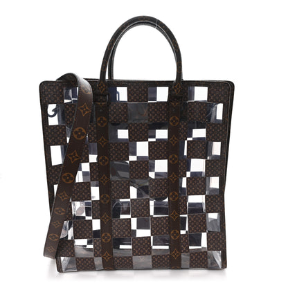 Louis Vuitton PVC Monogram Chess Sac Plat 1 of 9