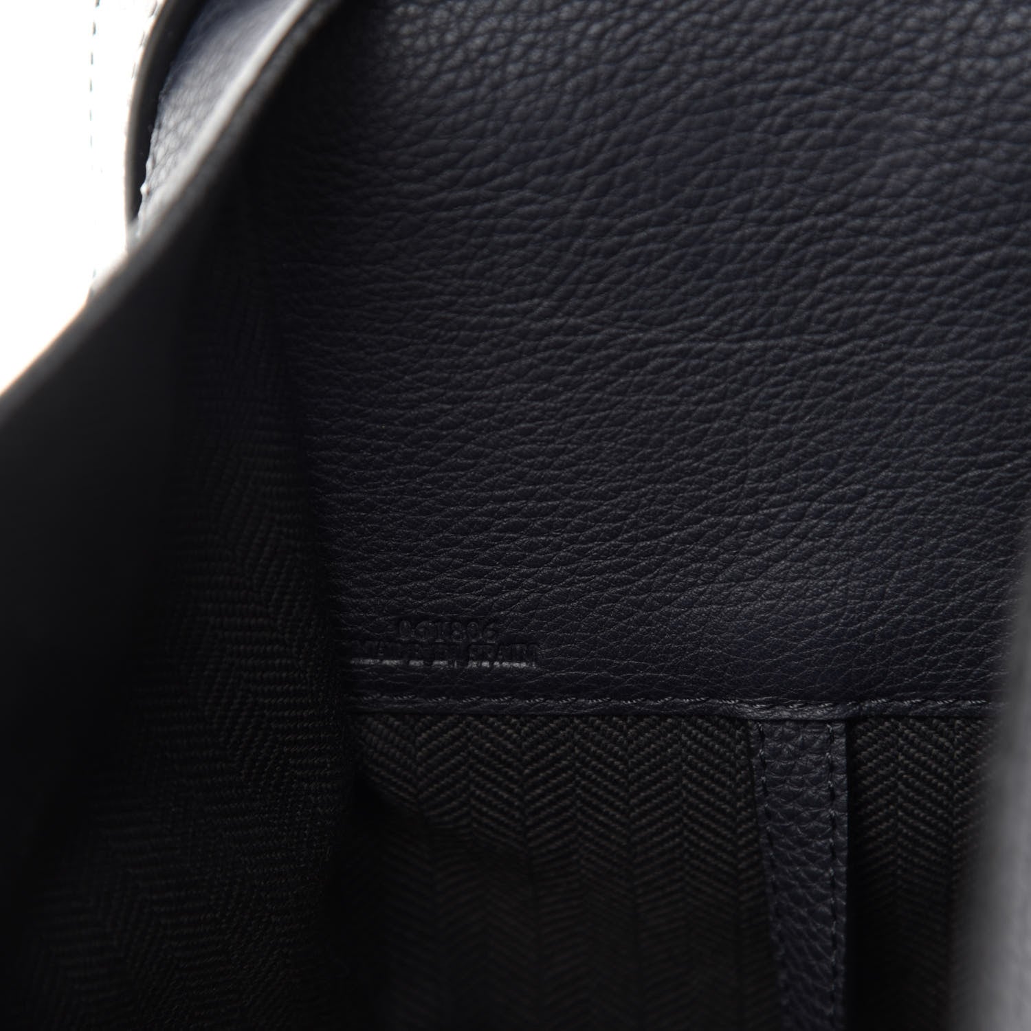 Loewe Calfskin Small Hammock Shoulder Bag Midnight Blue Black 15 of 16