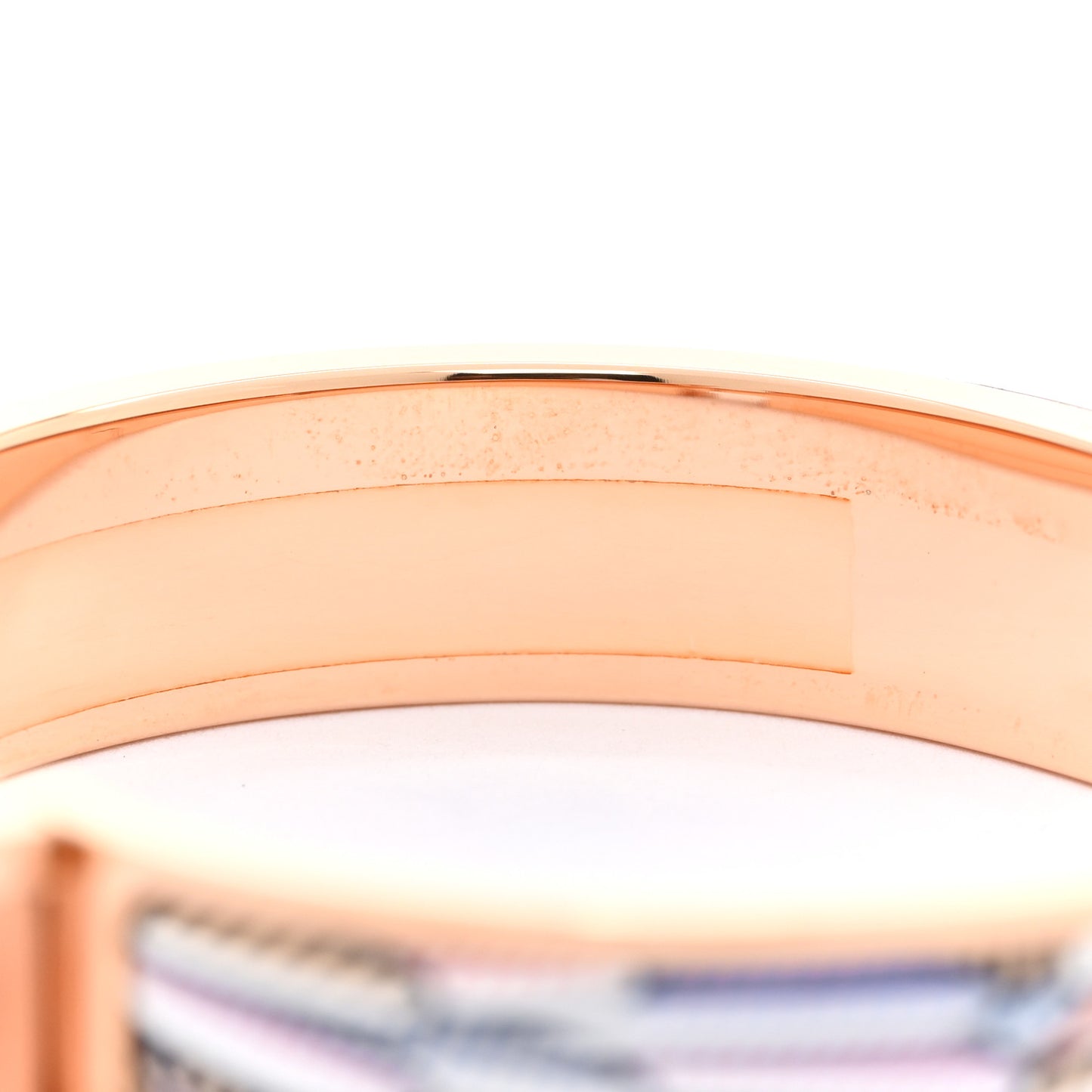 Enamel Narrow Pegase Pop Clic Clac H Bracelet PM Album De Soie Bis