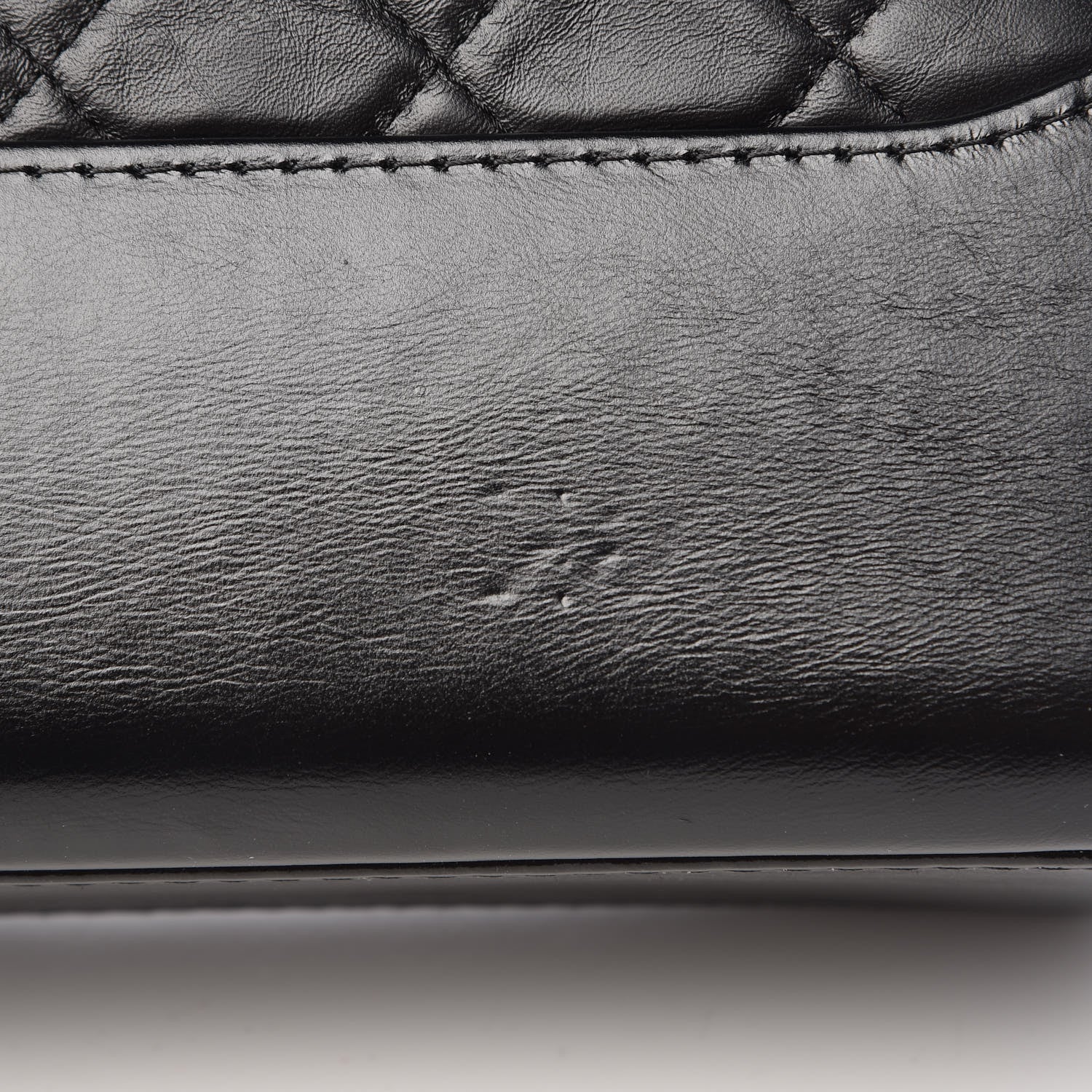 Chanel Aged Calfskin Quilted Medium Gabrielle Hobo Black 11 of 13