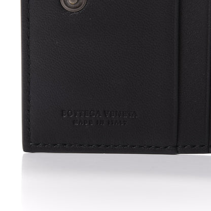 Bottega Veneta Nappa Intrecciato Tri-Fold Wallet Black 5 of 6