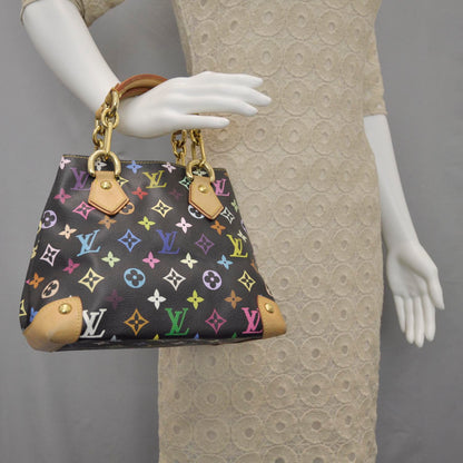 Louis Vuitton Monogram Multicolor Audra Black 2 of 9