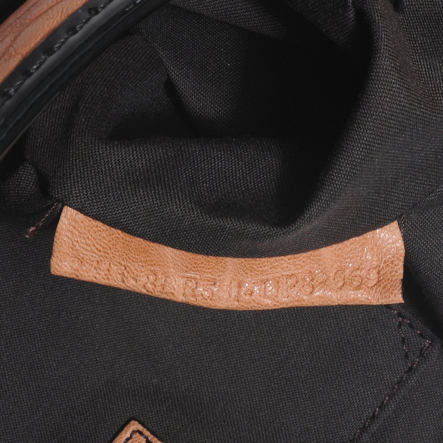 Nappa B Bis Flap Bag Tan