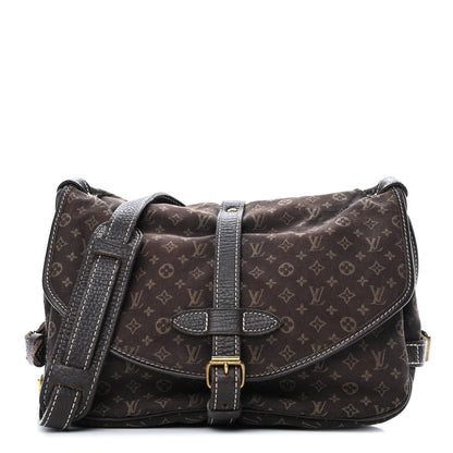 Louis Vuitton Monogram Mini Lin Saumur Ebene 1 of 6