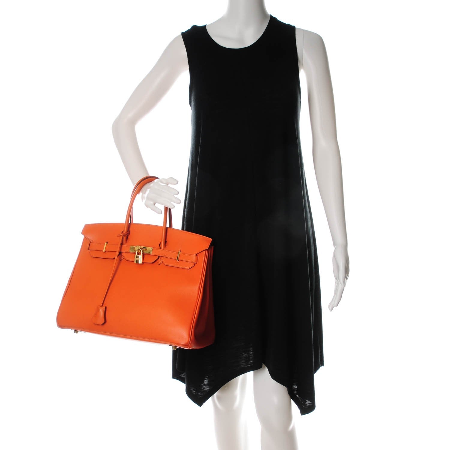 Hermes Swift Birkin 35 Orange 2 of 28